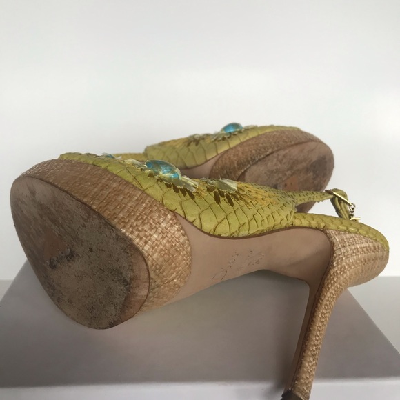 Authentic Christian Dior Slingback Sandals - Picture 7 of 7